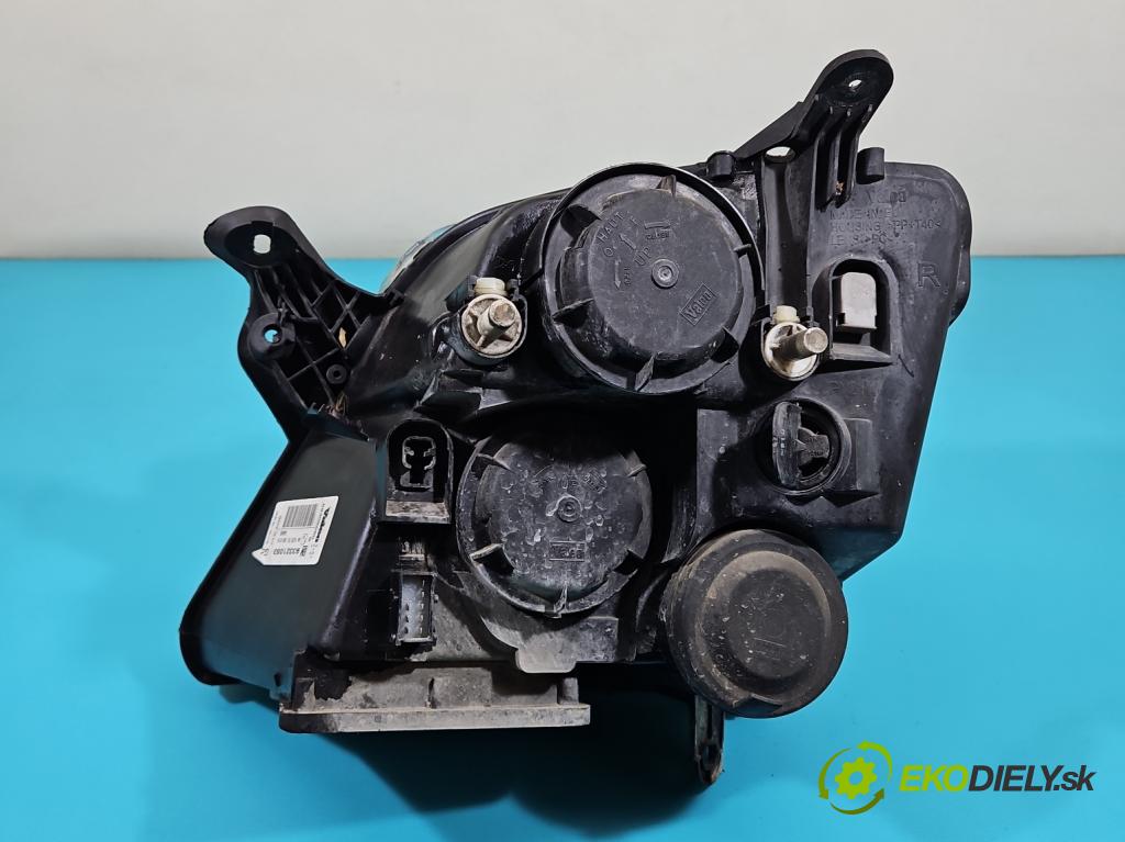 Opel Meriva A 2002-2010 1.7 02-06 75 hp manual 55 kW 1686 cm3 5- světlo pravý 93321053 (Pravé přední světlo)
