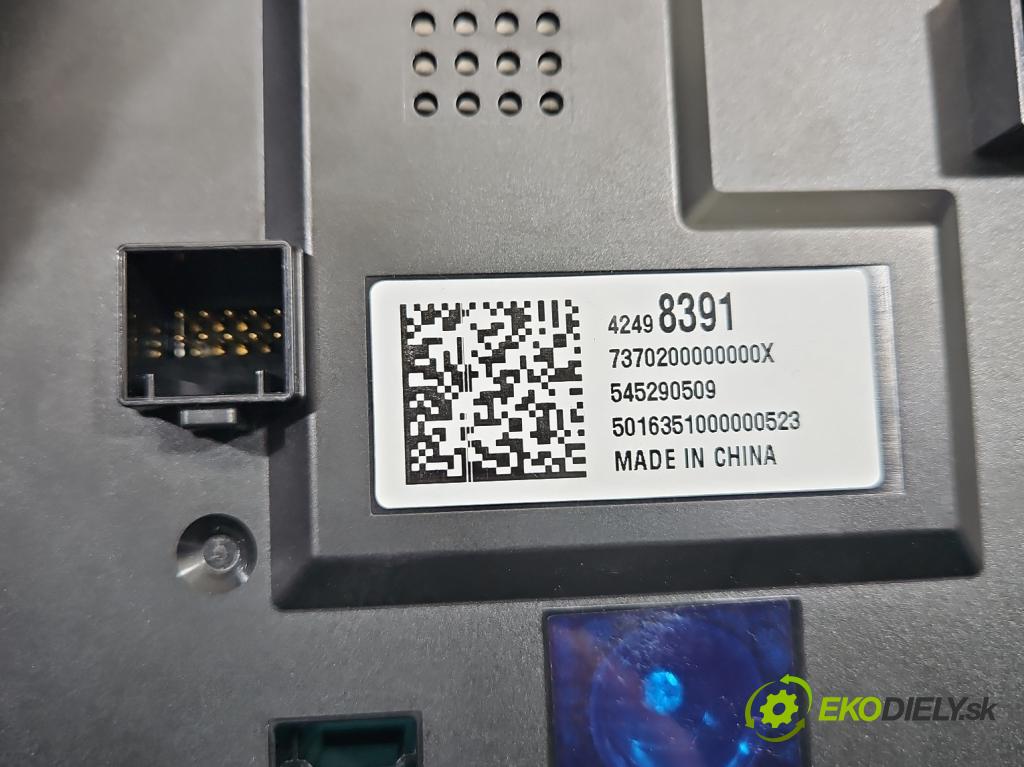 Opel Mokka A 2012-2019 1.6 cdti 136 HP manual 100 kW 1598 cm3 5- Zobrazit: 42498391 (Prístrojová doska)