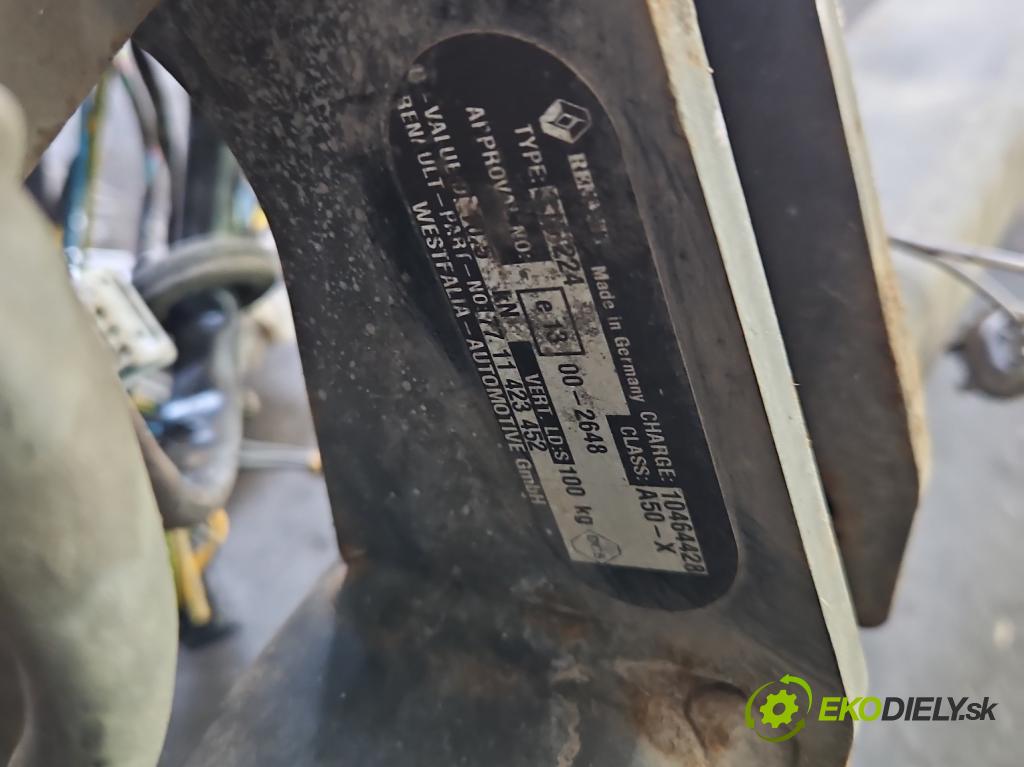 Renault Koleos I 2008-2016 2.5 16V 167 hp manual 123 kW 2488 cm3 5- oko tažné 7711423452 (Tažné zařízení)