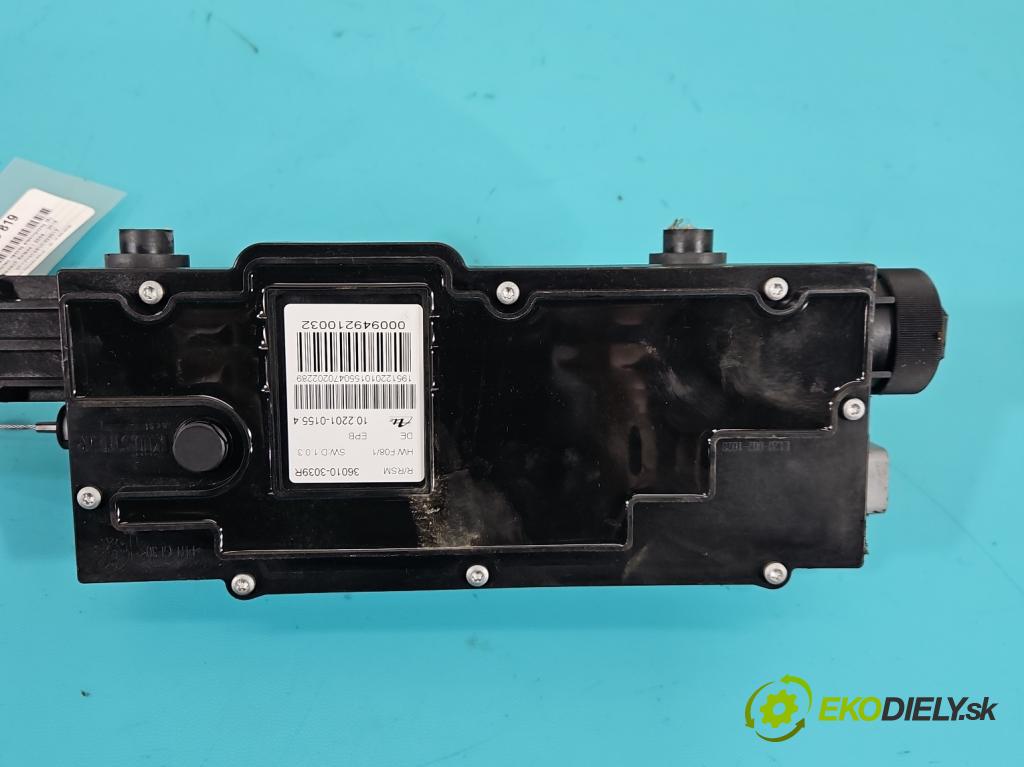 Renault Koleos I 2008-2016 2.5 16V 167 HP manual 123 kW 2488 cm3 5- Brzda manuál: elektrický: 36010-3039R (Ručná brzda)