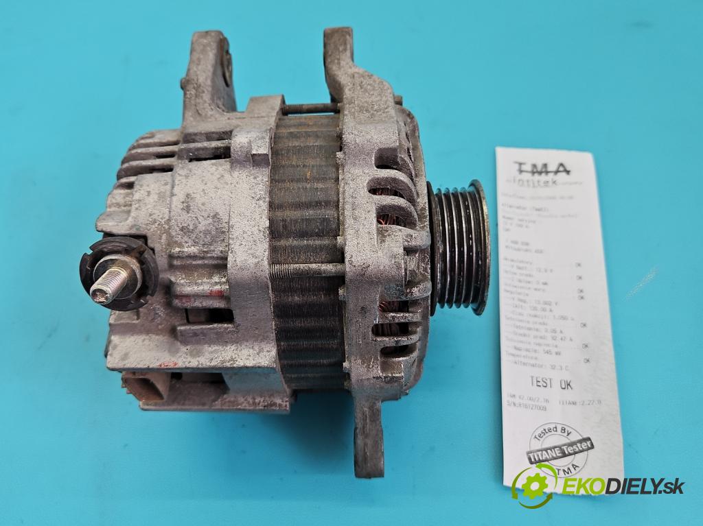Mitsubishi ASX 2010-2021 1.6 16v 117 HP manual 86 kW 1590 cm3 5- Alternator 1800A287 (Alternátor)
