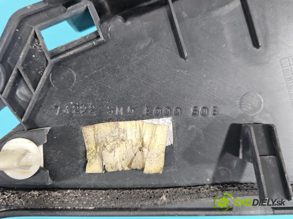 Honda Civic VIII 2006-2011 1.8 16V 140 hp manual 103 kW 1799 cm3 5- torpédo 74222-SMG-E000 (Plast pod čelním sklem)