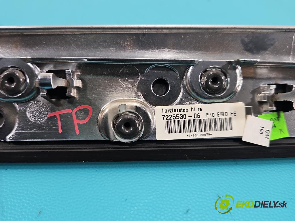 Bmw 5 F10 2010-2017 2.0 T 245KM automatic 180 kW 1997 cm3 4- lišta ozdobná interiéry: 9202948