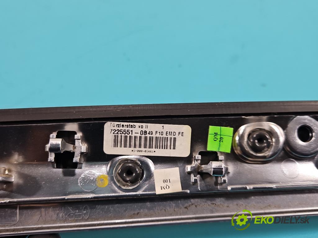 Bmw 5 F10 2010-2017 2.0 T 245KM automatic 180 kW 1997 cm3 4- lišta ozdobná interiéry: 9202948