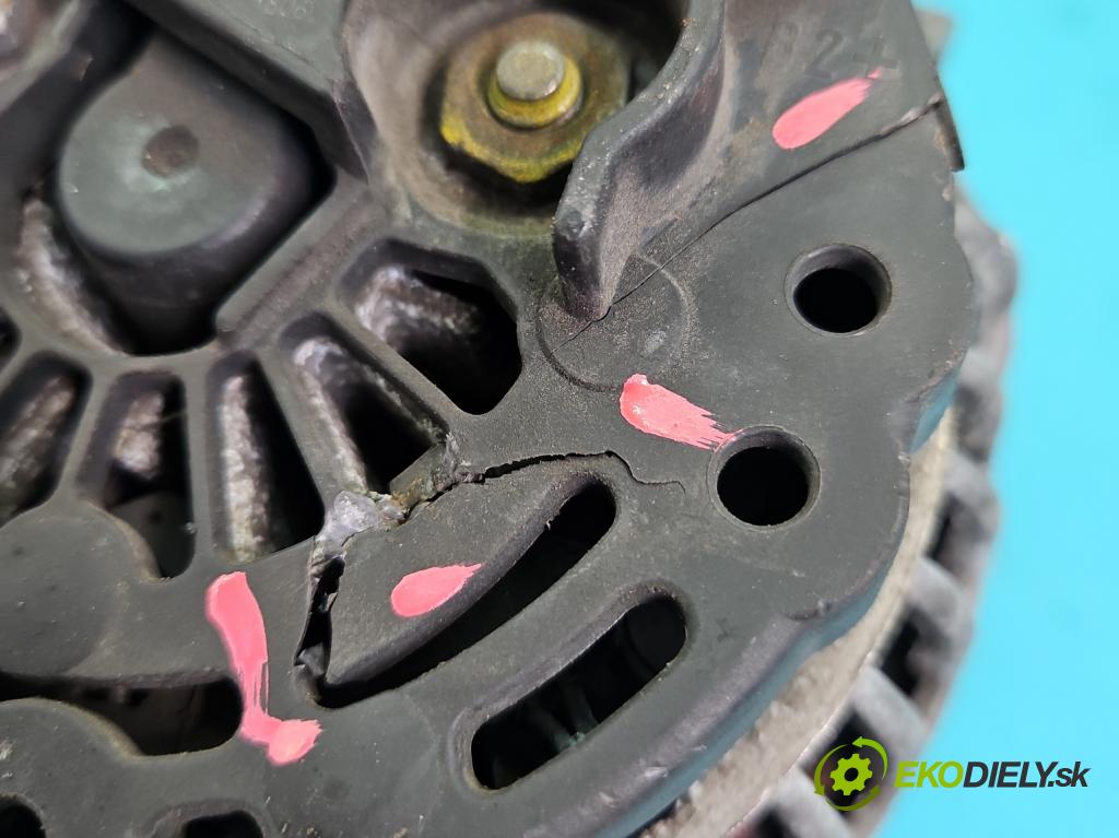 Audi A4 B6 2000-2004 2.0 20v 131 HP manual 96 kW 1984 cm3 4- Alternator 06B903016Q (Alternátor)