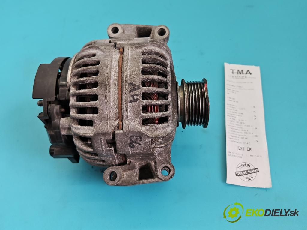 Audi A4 B6 2000-2004 2.0 20v 131 HP manual 96 kW 1984 cm3 4- Alternator 06B903016Q (Alternátor)