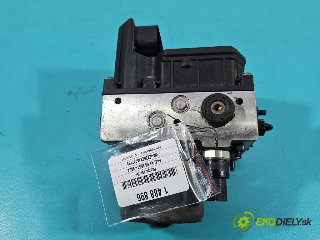 Audi A4 B6 2000-2004 2.0 20v 131 hp manual 96 kW 1984 cm3 4- čerpadlo abs 8E0614517 (Pumpa ABS)