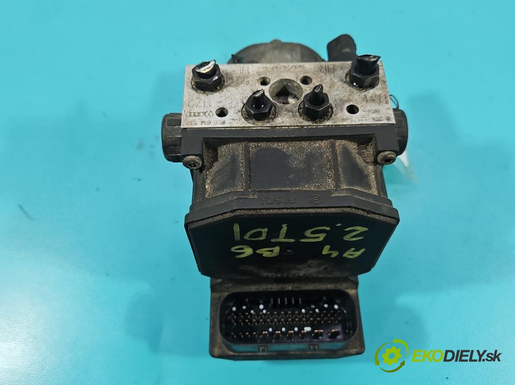 Audi A4 B6 2000-2004 2.0 20v 131 hp manual 96 kW 1984 cm3 4- čerpadlo abs 8E0614517 (Pumpa ABS)