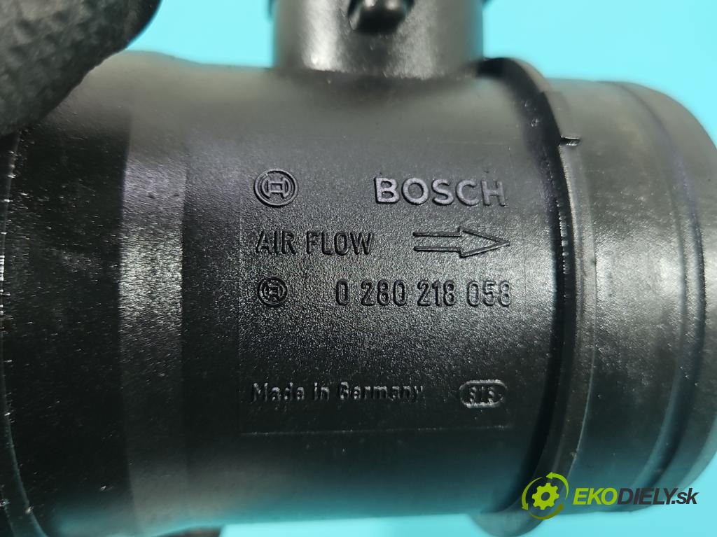 Audi A4 B6 2000-2004 2.0 20v 131 HP manual 96 kW 1984 cm3 4- průtokoměr: 0280218058 (Váha vzduchu)