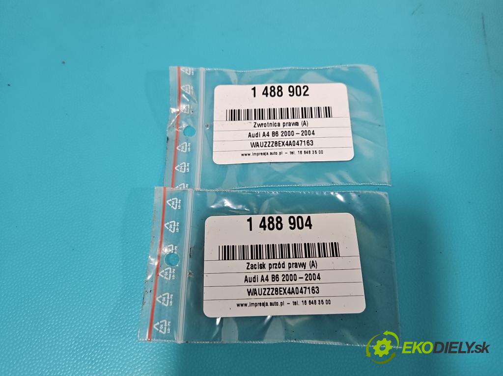 Audi A4 B6 2000-2004 2.0 20v 131 hp manual 96 kW 1984 cm3 4- náboj pravé  (Náboj kola)