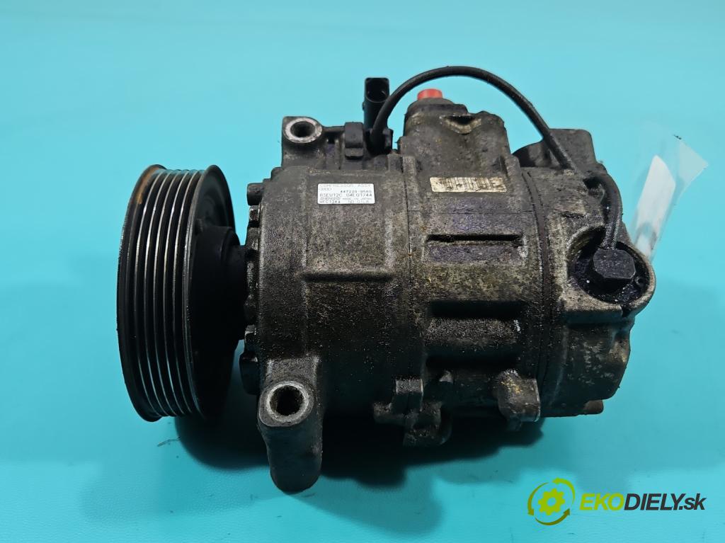 Audi A4 B6 2000-2004 2.0 20v 131 hp manual 96 kW 1984 cm3 4- Kompresor: klíma 447220-9560 (Kompresor klimatizace)