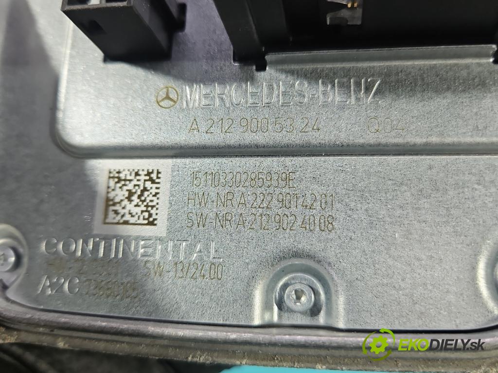 Mercedes E W212 2009-2016 2,2.0 cdi 136 HP automatic 100 kW 2143 cm3 5- střídač: xenon A2129005324 (Riadiaca jednotka xenónu)