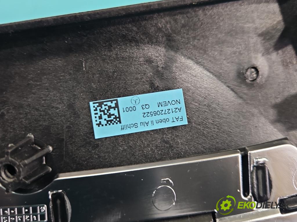 Mercedes E W212 2009-2016 2.2 cdi (651925) 136hp automatic 100 kW 2143 cm3 5- lišta ozdobná interiéry: