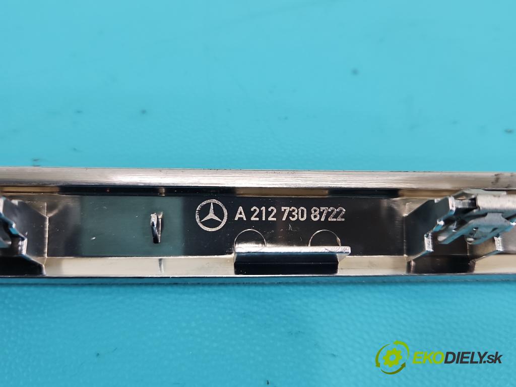 Mercedes E W212 2009-2016 2.2 cdi (651925) 136hp automatic 100 kW 2143 cm3 5- lišta ozdobná interiéry: