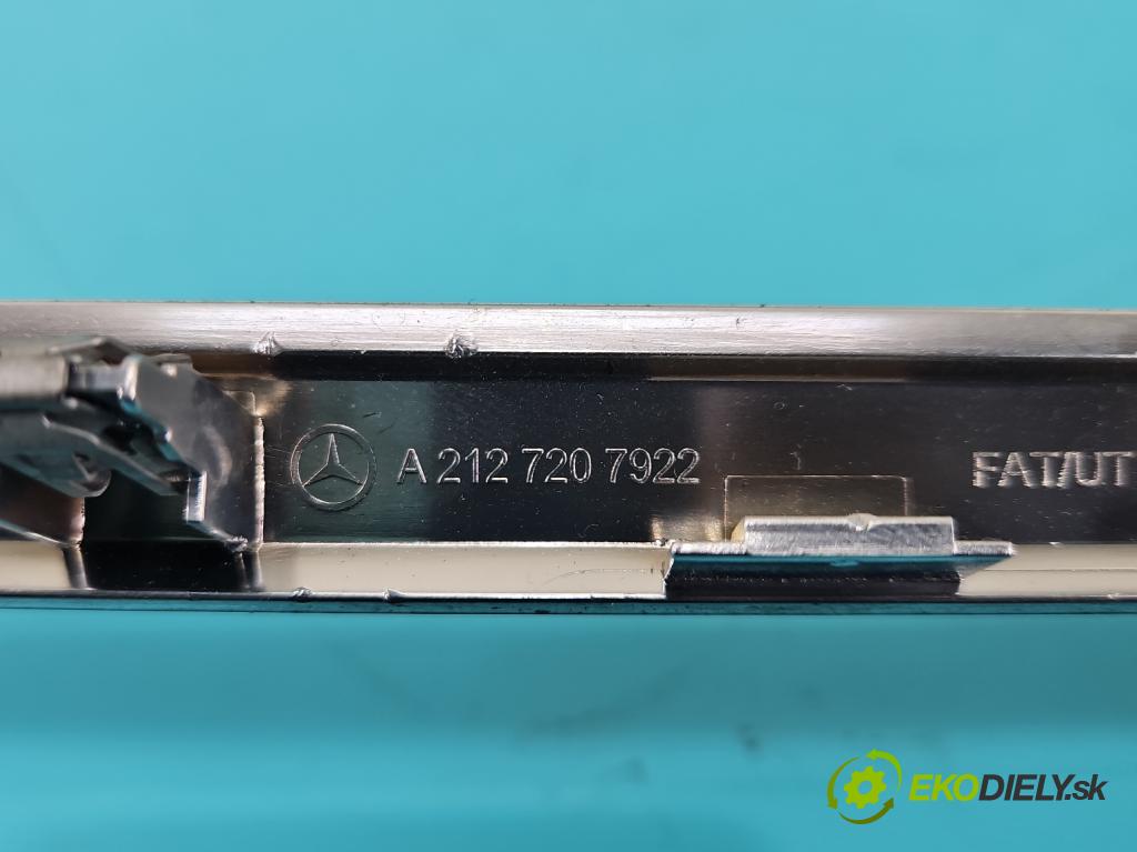 Mercedes E W212 2009-2016 2.2 cdi (651925) 136hp automatic 100 kW 2143 cm3 5- lišta ozdobná interiéry: