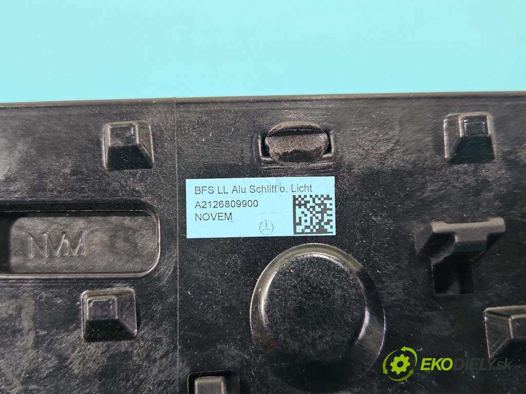 Mercedes E W212 2009-2016 2.2 cdi (651925) 136hp automatic 100 kW 2143 cm3 5- lišta ozdobná interiéry: