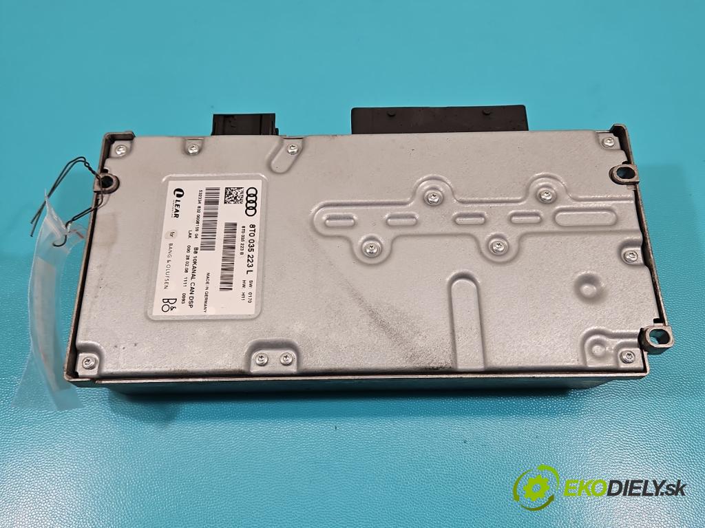 Audi A5 8T 2007-2016 3.0 tdi V6 239KM manual 176 kW 2967 cm3 2- Zesilovač: 8T0035223L (Zosilňovač)