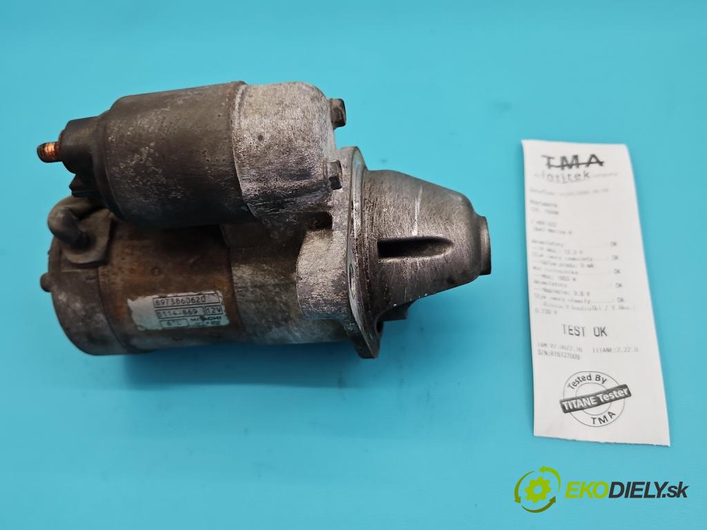 Opel Meriva A 2002-2010 1.7 cdti 101 HP manual 74 kW 1686 cm3 5- štartér 8973860620 (Štartér)