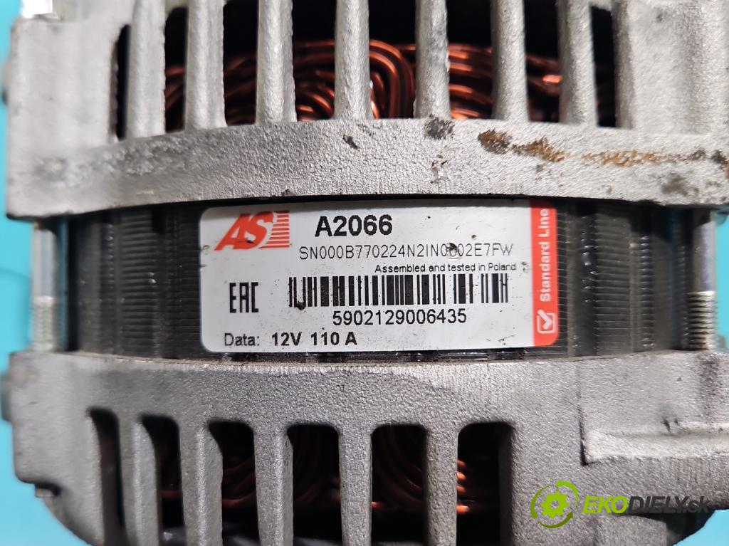 Opel Meriva A 2002-2010 1.7 cdti 101 HP manual 74 kW 1686 cm3 5- Alternator  (Alternátor)