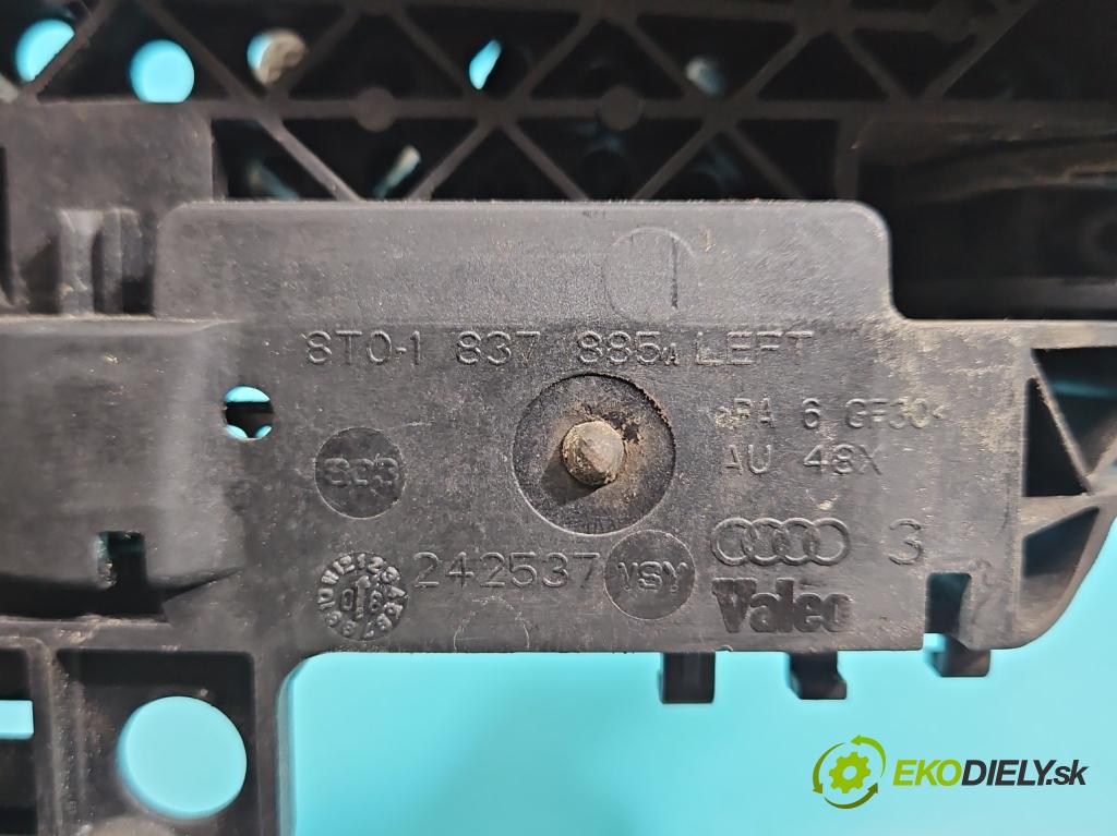 Audi A5 8T 2007-2016 3.0 tdi V6 239KM manual 176 kW 2967 cm3 2- rukoväť predné ľavé mimo:  (Kľučka dverí vonkajšia predná ľavá)