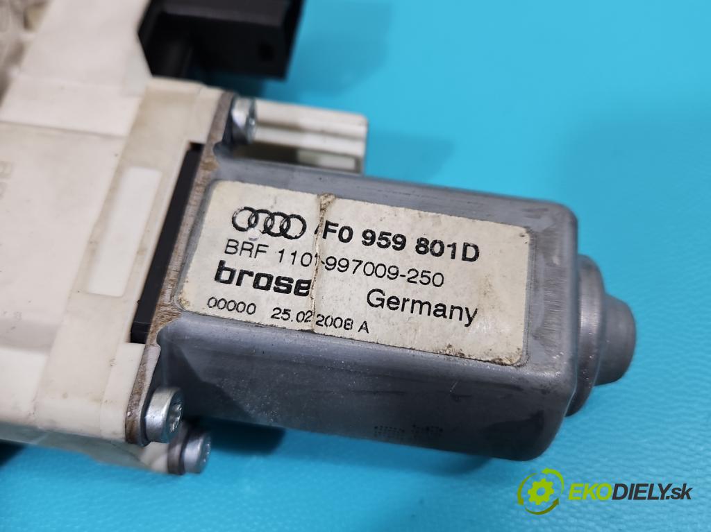 Audi A5 8T 2007-2016 3.0 tdi V6 239KM manual 176 kW 2967 cm3 2- mechanismus stahování přední levý 4F0959801D