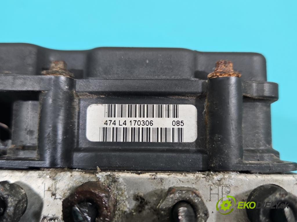 Opel Meriva A 2002-2010 1.7 cdti 101 hp manual 74 kW 1686 cm3 5- čerpadlo abs 0265231583 (Pumpa ABS)