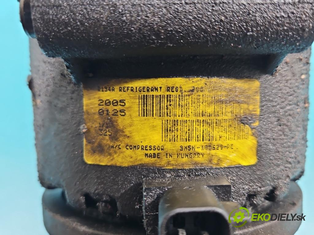 Ford Focus Mk2 2004-2011 1.6 16v 116 HP manual 85 kW 1596 cm3 5- Kompresor: klimatizácie 3M5H-19D629-PE (Kompresor klimatizácie)