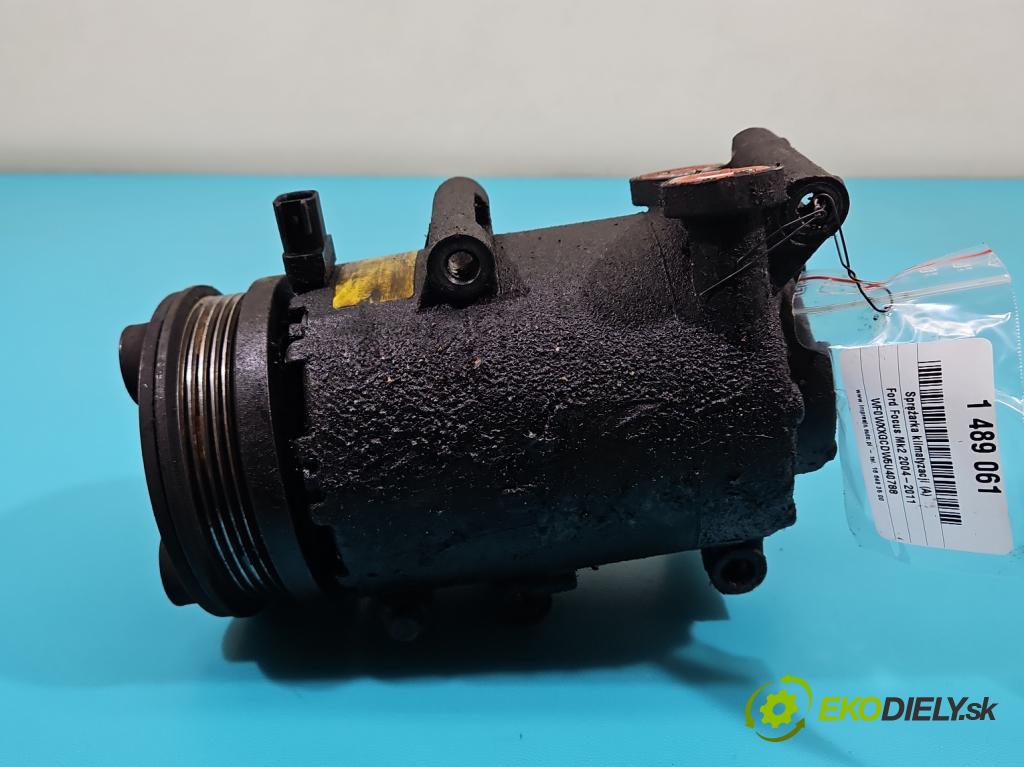 Ford Focus Mk2 2004-2011 1.6 16v 116 HP manual 85 kW 1596 cm3 5- Kompresor: klimatizácie 3M5H-19D629-PE (Kompresor klimatizácie)