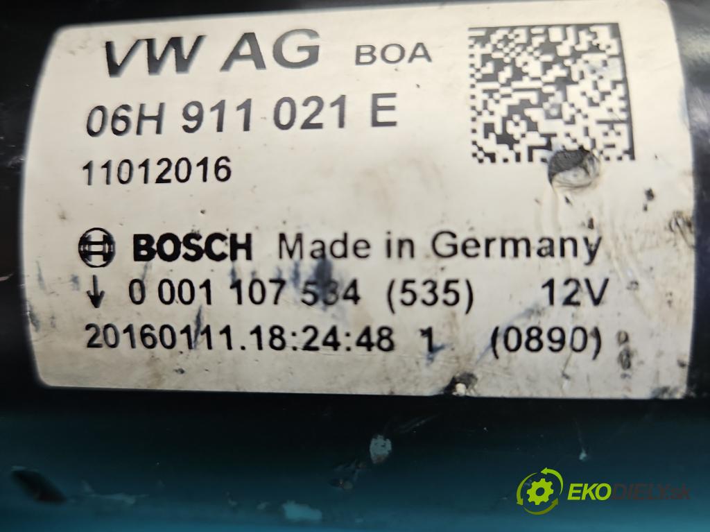 Audi Q5 2008-2016 2.0 tfsi: 220KM automatic 162 kW 1984 cm3 5- štartér 06H911021E (Štartér)