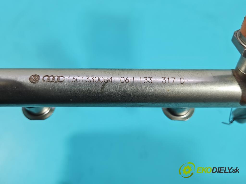 Audi Q5 2008-2016 2.0 tfsi: 220KM automatic 162 kW 1984 cm3 5- lišta vstrekovacia 06H133317D (Vstrekovacia lišta)