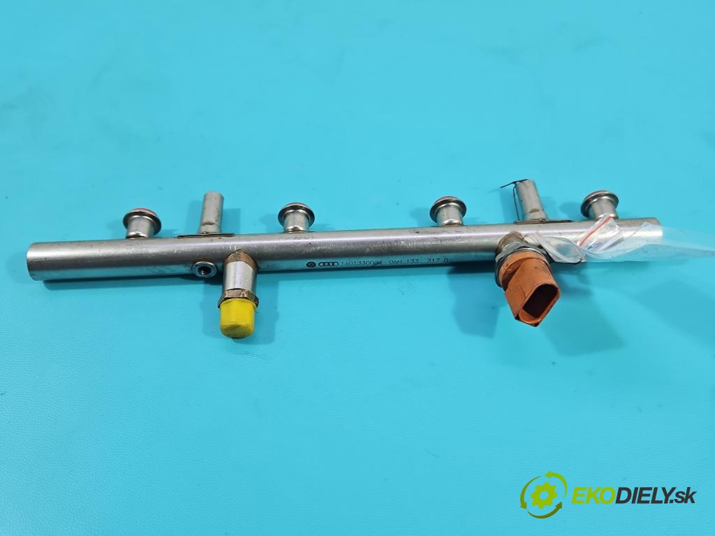 Audi Q5 2008-2016 2.0 tfsi: 220KM automatic 162 kW 1984 cm3 5- lišta vstrekovacia 06H133317D (Vstrekovacia lišta)