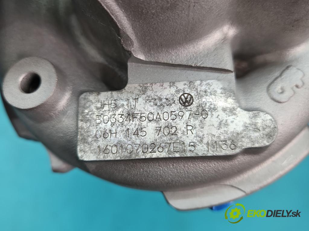 Audi Q5 2008-2016 2.0 tfsi: 220KM automatic 162 kW 1984 cm3 5- turbodúchadlo, turbo repasovaná 06H145702R