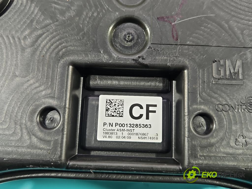 Opel Corsa D 2006-2014 1.2 16v 80 HP manual 59 kW 1229 cm3 5- riadiaca jednotka motora 0261208940