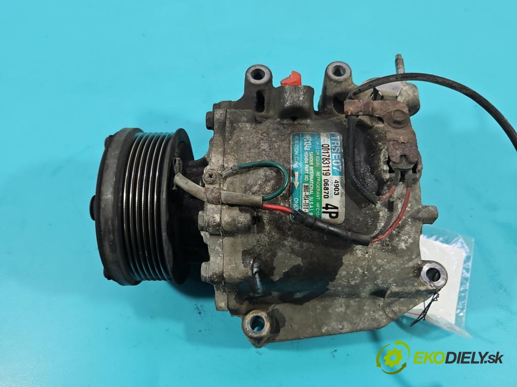 Honda Civic VIII 2006-2011 1.8 16V 140 HP manual 103 kW 1799 cm3 5- Kompresor: klimatizácie 38800-RSA-E010-M2 (Kompresor klimatizácie)
