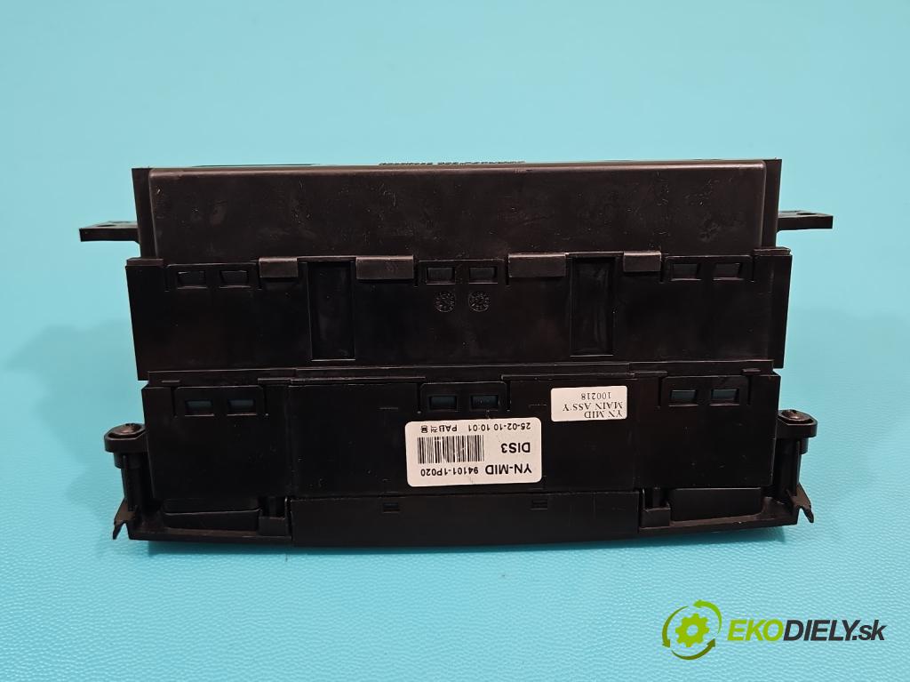 Kia Venga 1.4 crdi 75 HP manual 55 kW 1396 cm3 5- Zobrazit: 94101-1P020 (Prístrojová doska)