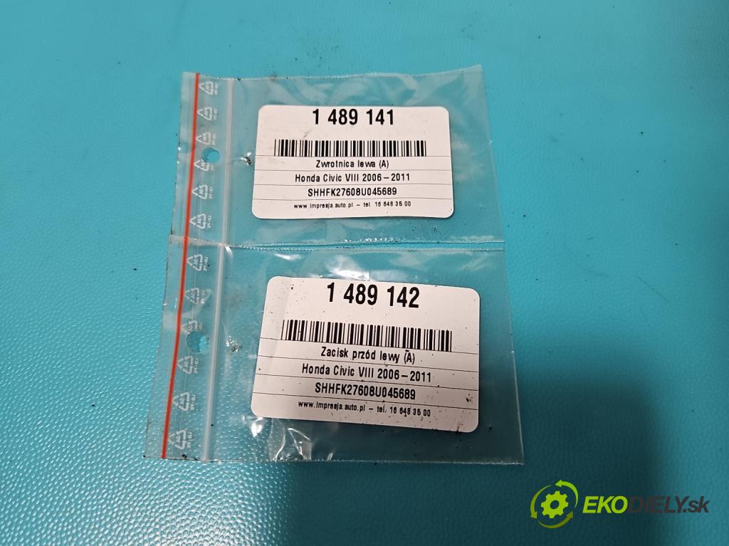 Honda Civic VIII 2006-2011 1.8 16V 140 hp manual 103 kW 1799 cm3 5- náboj levé  (Náboj kola)