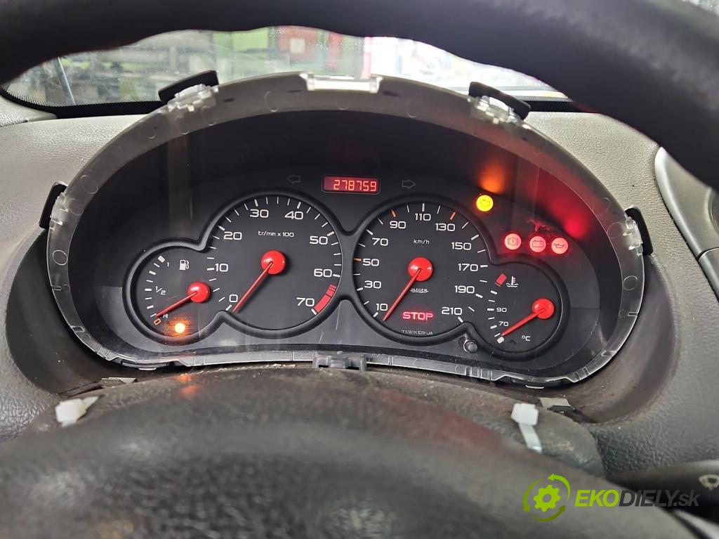 Peugeot 206 1.4 8v 75 HP manual 55 kW 1360 cm3 3- prístrojovka/ budíky 9641573680 (Prístrojová doska)