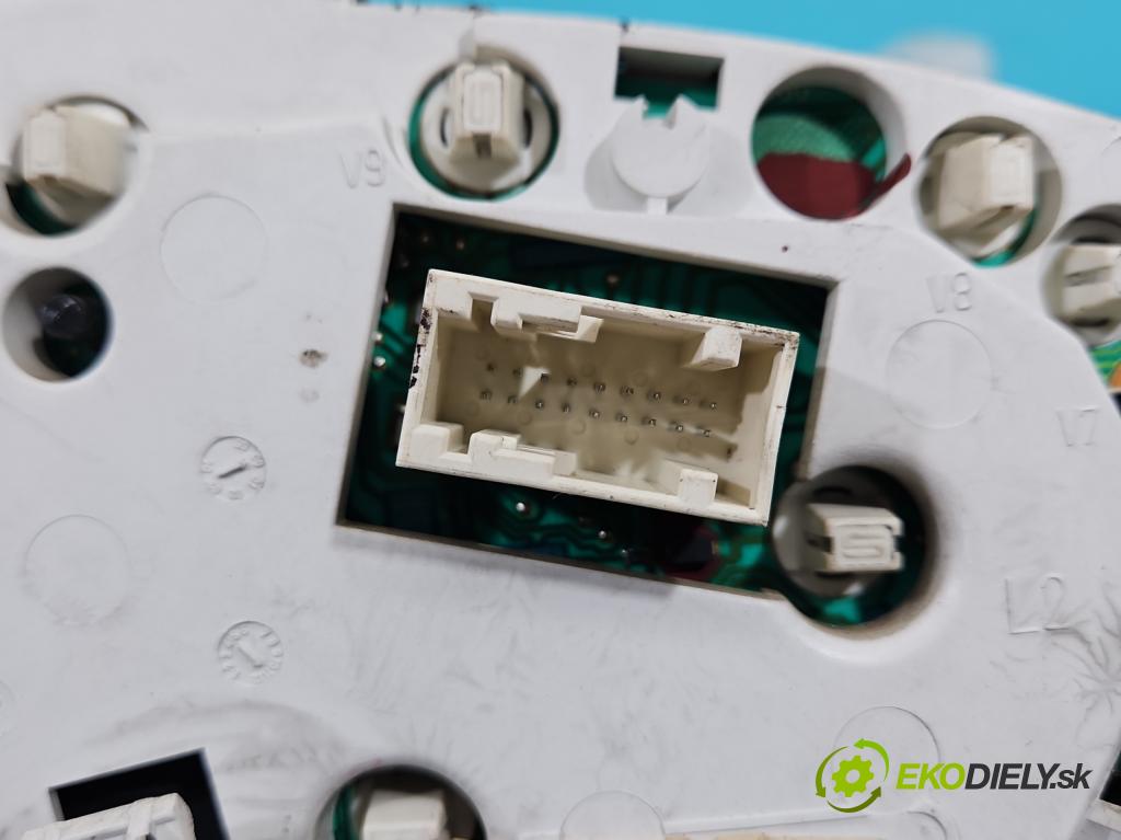 Peugeot 206 1.4 8v 75 HP manual 55 kW 1360 cm3 3- prístrojovka/ budíky 9641573680 (Prístrojová doska)