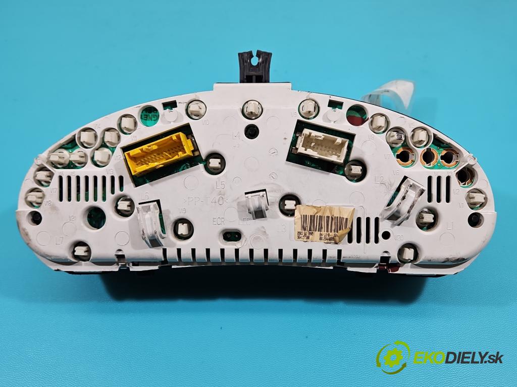 Peugeot 206 1.4 8v 75 HP manual 55 kW 1360 cm3 3- prístrojovka/ budíky 9641573680 (Prístrojová doska)