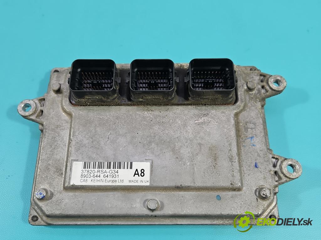 Honda Civic VIII 2006-2011 1.8 16V 140 HP manual 103 kW 1799 cm3 5- riadiaca jednotka motora 37820-RSA-G34