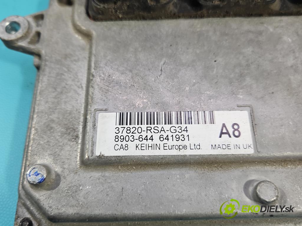 Honda Civic VIII 2006-2011 1.8 16V 140 HP manual 103 kW 1799 cm3 5- riadiaca jednotka motora 37820-RSA-G34