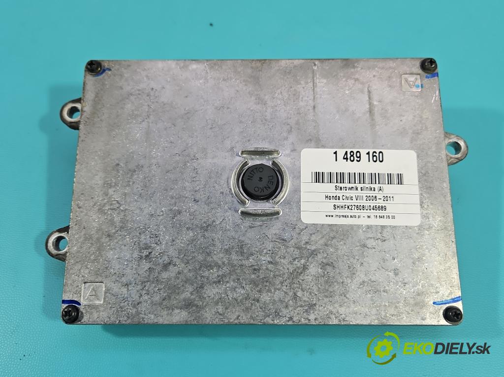 Honda Civic VIII 2006-2011 1.8 16V 140 HP manual 103 kW 1799 cm3 5- riadiaca jednotka motora 37820-RSA-G34