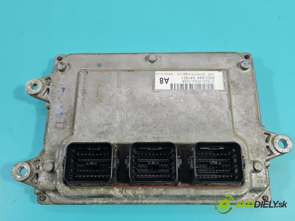 Honda Civic VIII 2006-2011 1.8 16V 140 HP manual 103 kW 1799 cm3 5- riadiaca jednotka motora 37820-RSA-G34