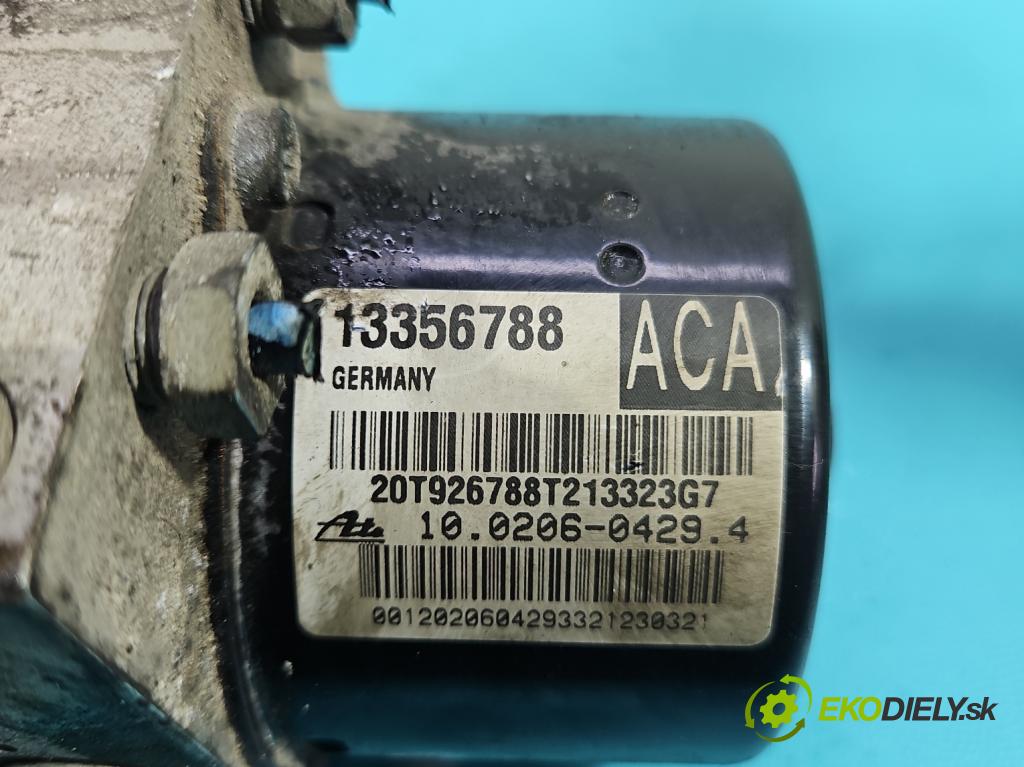 Chevrolet Cruze 1.8 16v 141 hp manual 104 kW 1796 cm3 5- čerpadlo abs 13356788 (Pumpa ABS)