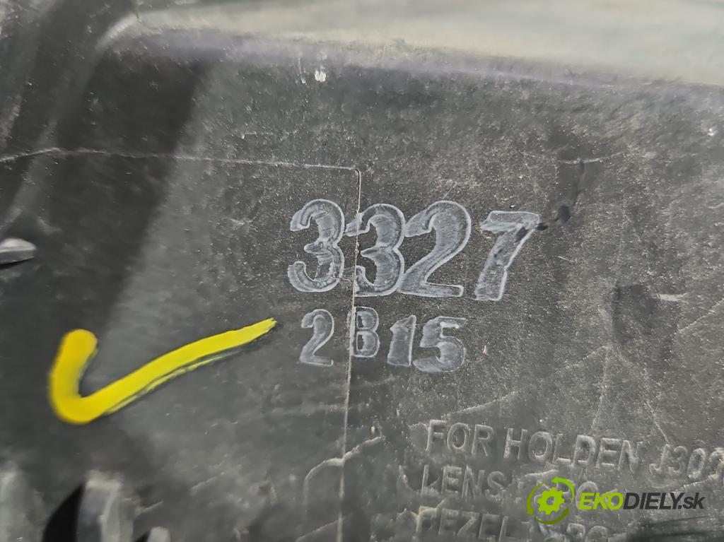 Chevrolet Cruze 1.8 16v 141 HP manual 104 kW 1796 cm3 5- Reflektor: pravý  (Svetlo predné pravé)