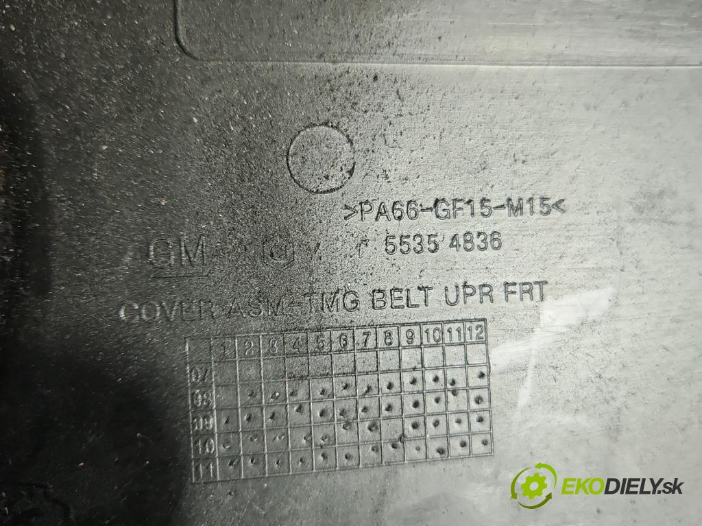 Chevrolet Cruze 1.8 16v 141 HP manual 104 kW 1796 cm3 5- obal načasovanie 5535-4836 (Kryt motora)