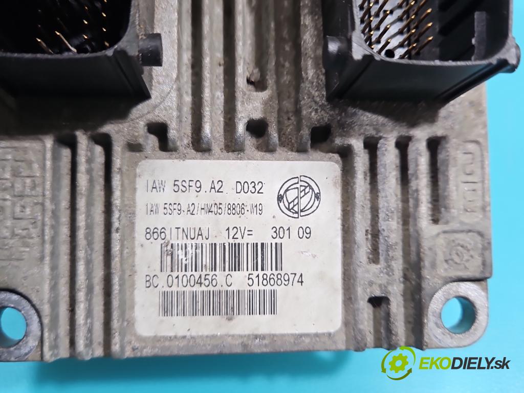 Fiat Punto Grande 1.4 8v 77 HP manual 57 kW 1368 cm3 5- riadiaca jednotka motora 51868974