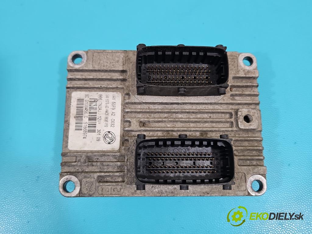 Fiat Punto Grande 1.4 8v 77 HP manual 57 kW 1368 cm3 5- riadiaca jednotka motora 51868974