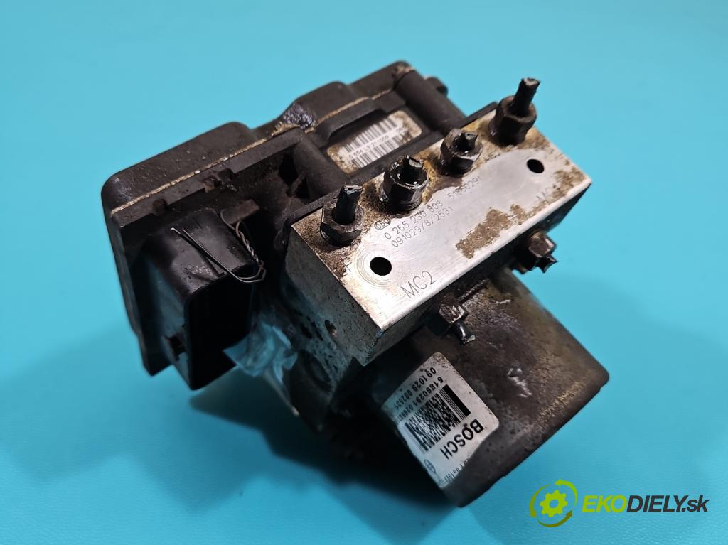 Fiat Punto Grande 1.4 8v 77 hp manual 57 kW 1368 cm3 5- čerpadlo abs 0265230808 (Pumpa ABS)