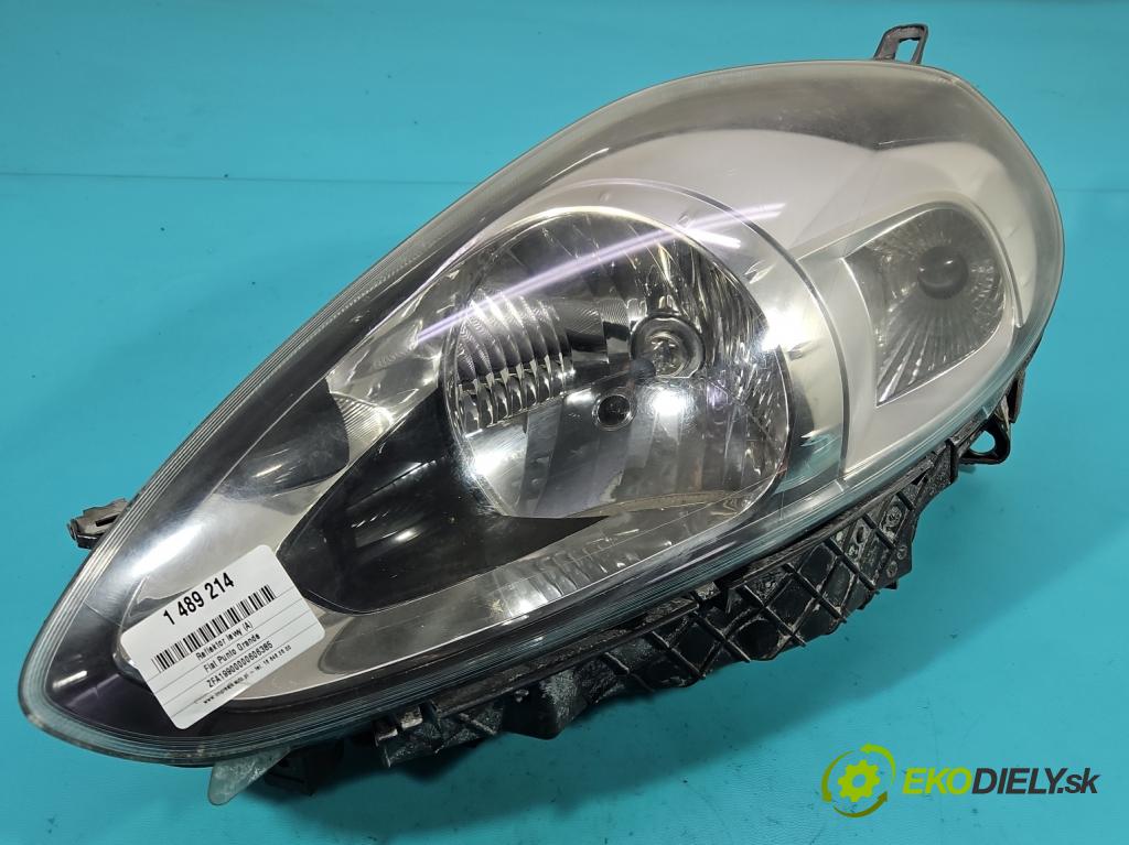 Fiat Punto Grande 1.4 8v 77 HP manual 57 kW 1368 cm3 5- Reflektor: ľavý  (Kľučka dverí ostatné)